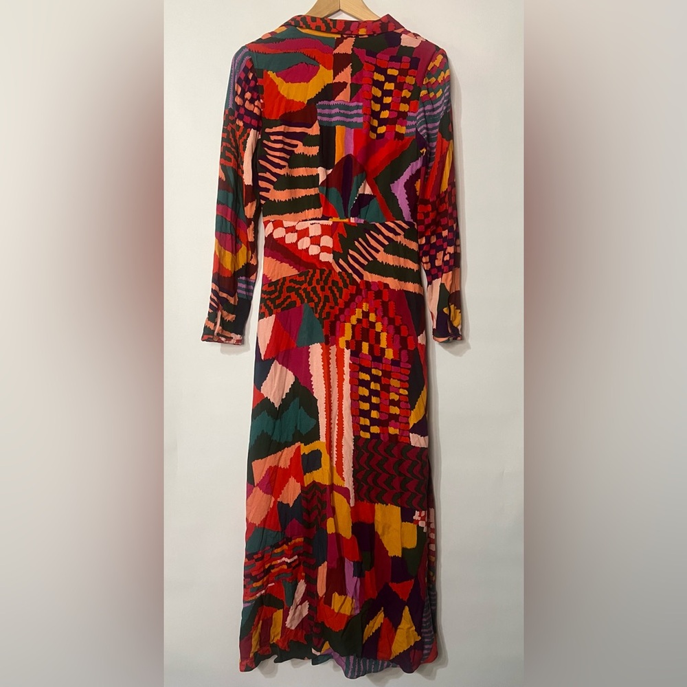 FARM Rio Multicolor Geometric Maxi Dress - Picture 9 of 14